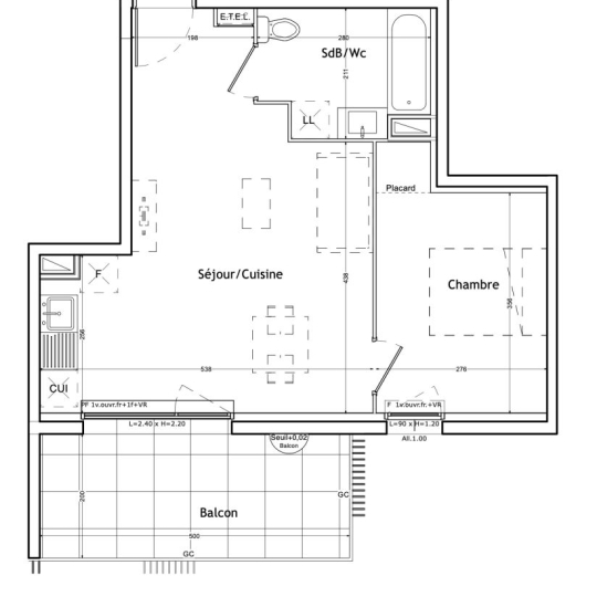  Annonces LATTES : Appartement | LATTES (34970) | 40 m2 | 245 000 € 